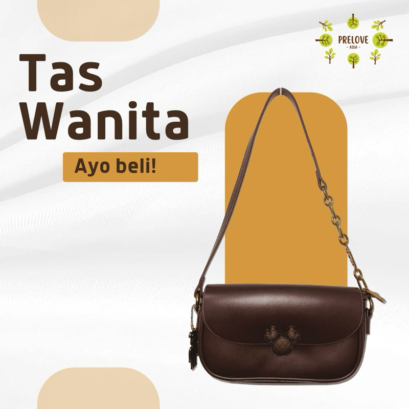 Tas Boo Berries Mickey Coklat