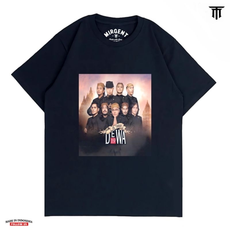 KAOS BAND // KAOS DEWA 19 // BAJU KONSER DEWA 19 30 TAHUN // BAJU ROCK METAL