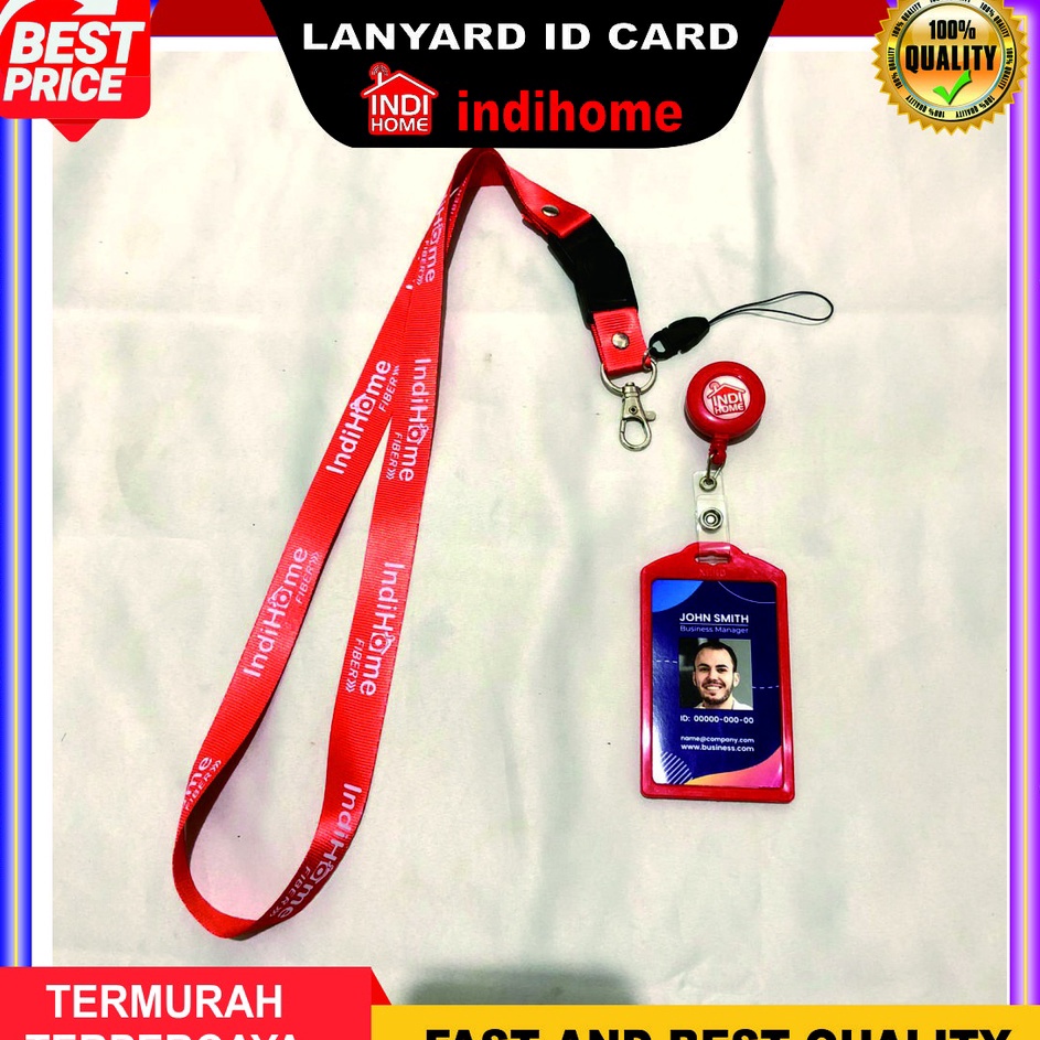 

Paling Meriah Indihome LANYARD atau Tali gantungan Id card Paket murah