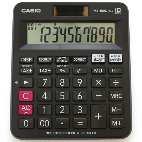 

Murah Trending KALKULATOR CASIO MJ 1D PLUS ORIGINAL 1 DIGIT CHECK AND RECHECK 2 POWER TAX CALCULATION