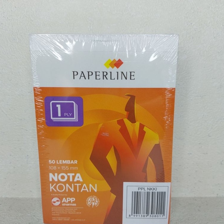 

Super Baru Nota kontan 1 PLY kecil PEPERLINE K1 PAK