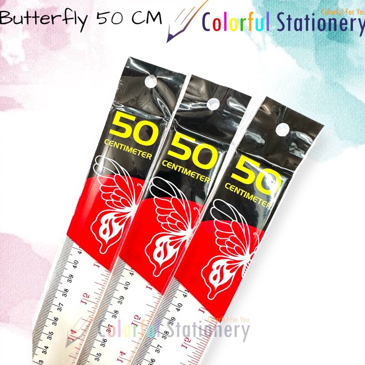 

Special Favorit Penggaris Mistar Butterfly 5 cm