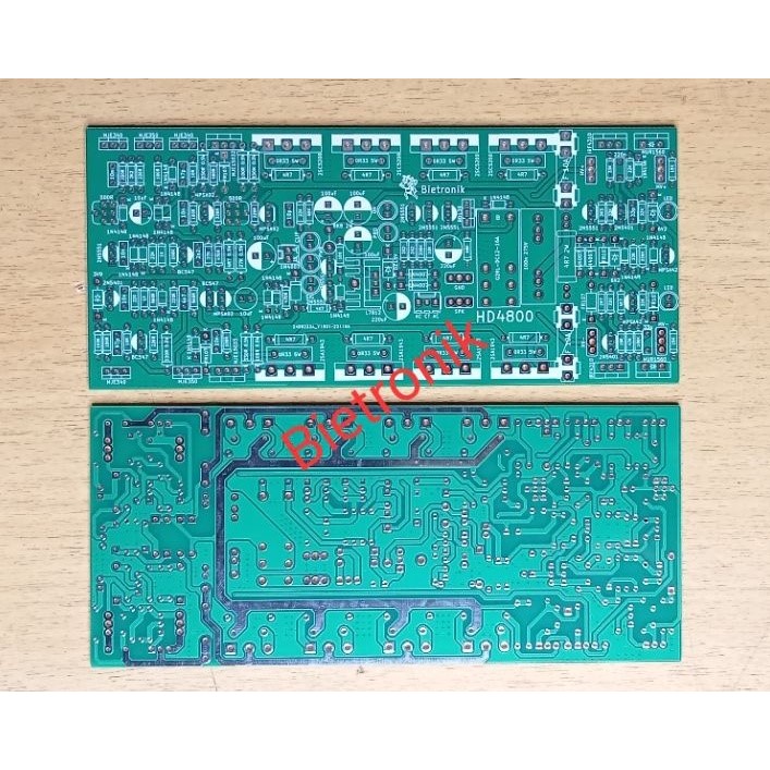 PCB HD4800 AMP 2U class H Dauble layer power ampli class h