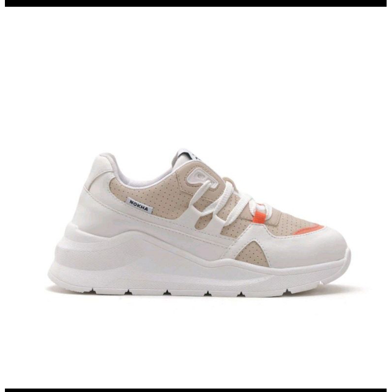Nokha Sepatu Sneakers Artvin Ivory Wanita