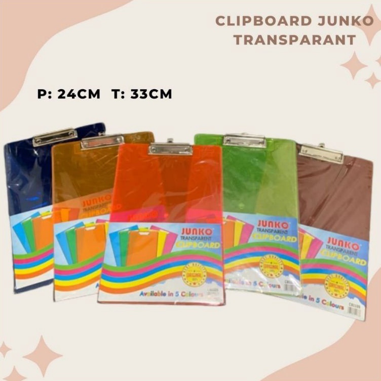 

Super Deals Clipboard Papan Jalan Folio Transparant