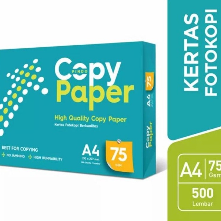 

Get Quality Kertas HVS A4 75 gr Copy Paper Kertas Fotocopy