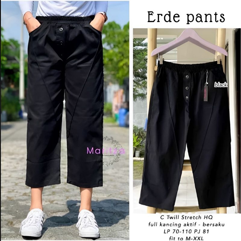 Celana Korea terbaru Willow pants Celana wanita Jumbo 45-110 kg Willow pants celana panjang / kulot 