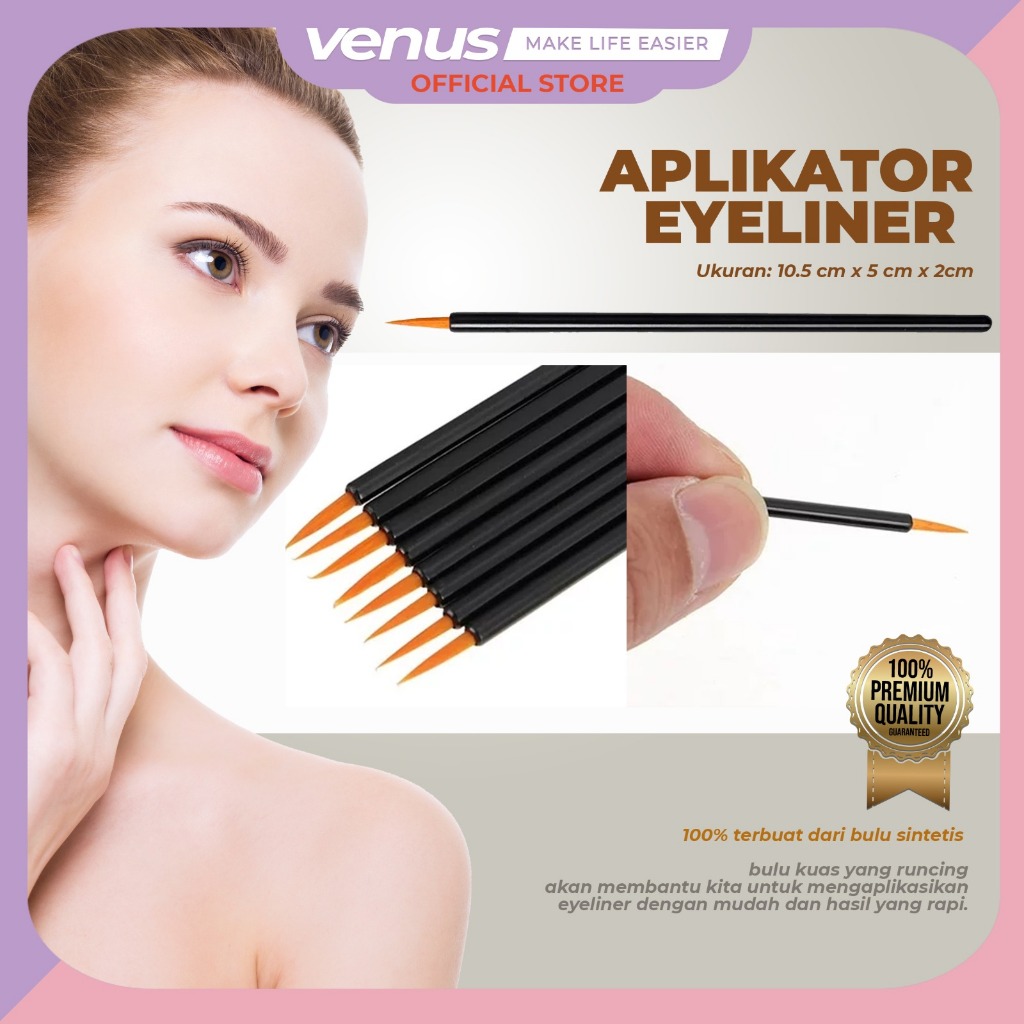 VENUSJKT - 1Pcs Disposable Eyeliner / Disposable Lip Liner / Aplikator Eyeliner / Applicator Eyeline