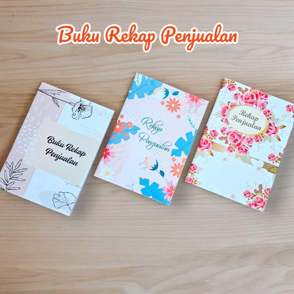

BUKU REKAP PENJUALAN ONLINE SHOP / BUKU REKAP PENJUALAN BARANG / BUKU REKAP PENJUALAN.