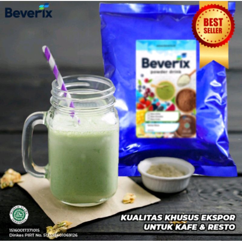 

Beverix Bubuk Minuman Rasa Greentea Matcha Powder Drink 1 kg