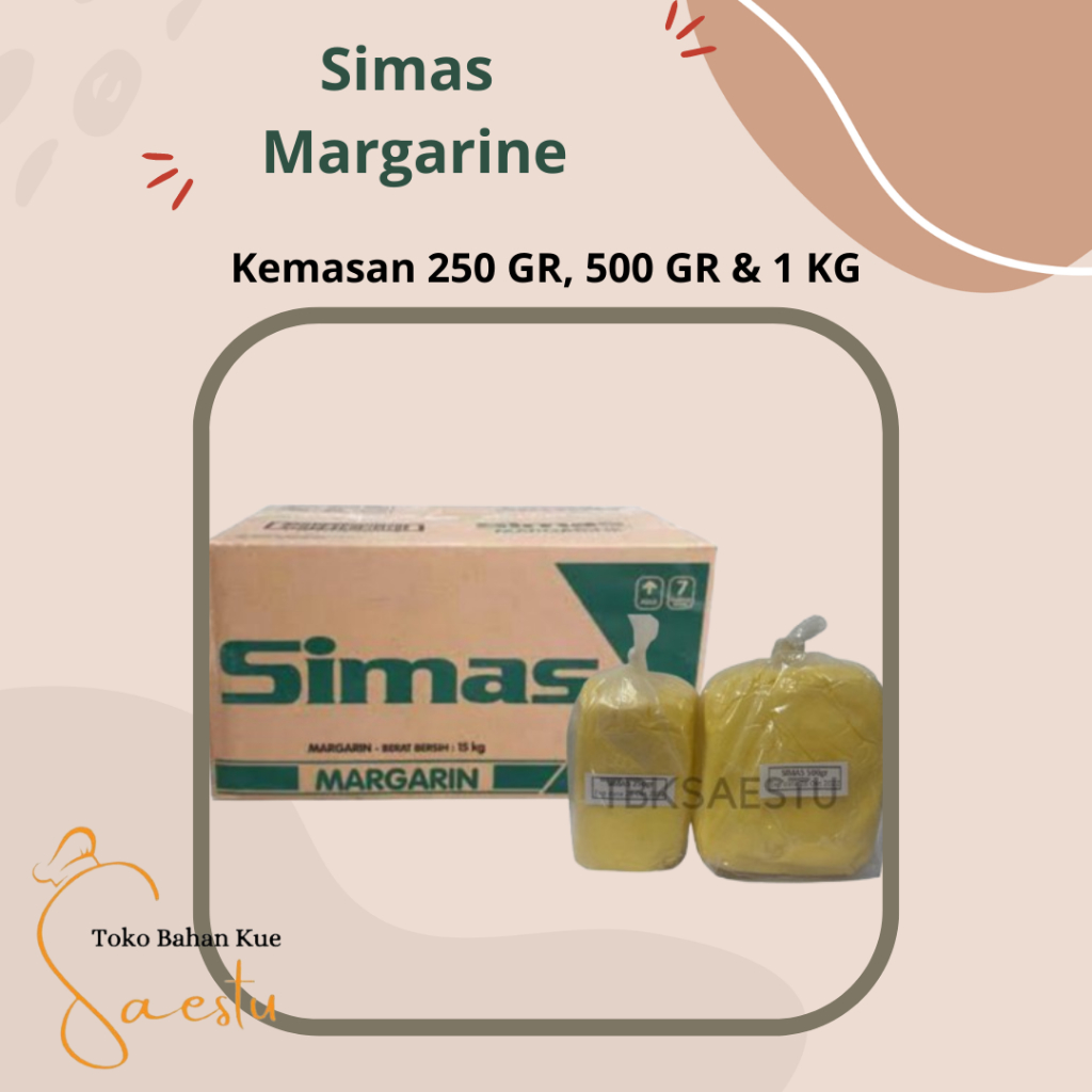 

SIMAS MARGARINE 250 GR, 500 GR & 1 KG