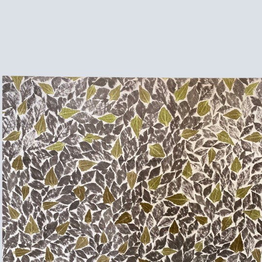 PrajanEco Kain Ecoprint Pounding 2 Meter Katun Primis