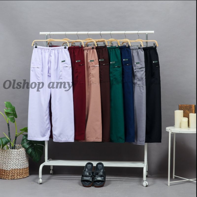 celana komprang  pangsi sirwal buat umroh haji ngaji sholat silat Size S M L XL XXL XXXL JUMBO