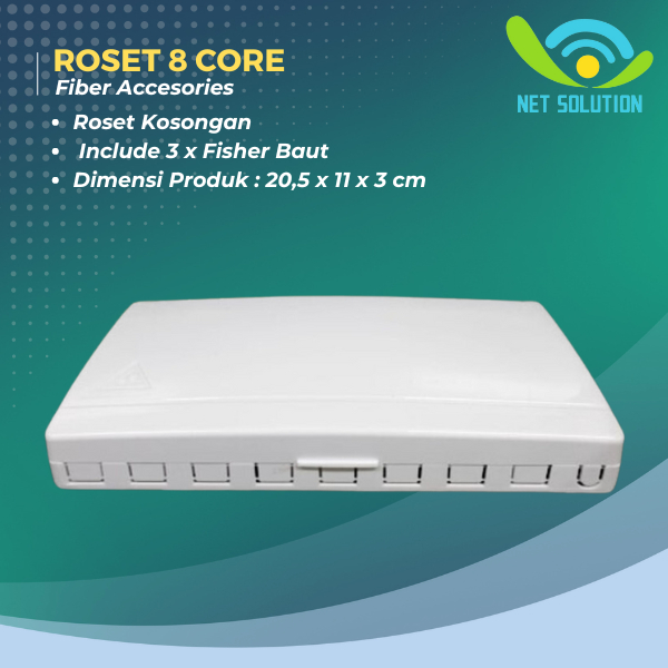 Roset Fiber Optic 8 Core kosongan|Roset FO 8 Core