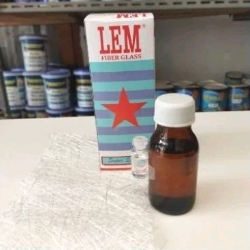 Lem Fiber Lem Resin Serat