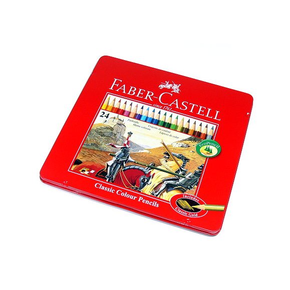 

Classic Colour Pencil 24L Tin Case F. Castell 115845