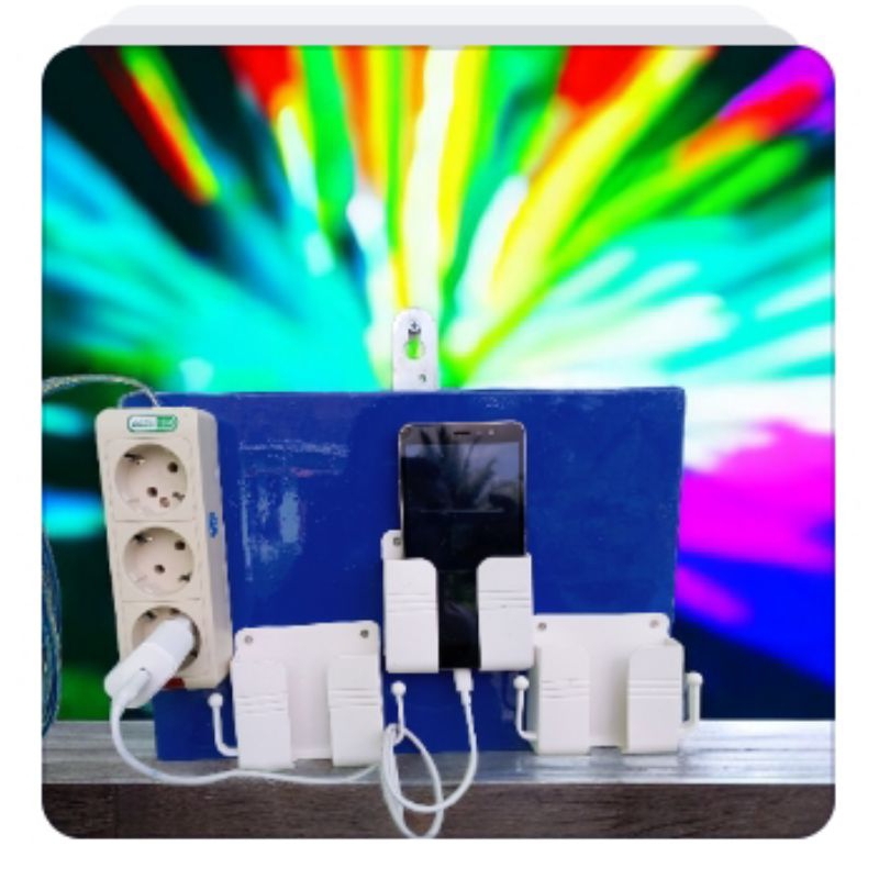 Holder Hp + Terminal Charger 2024 / Tempat Cas HP 3 holder