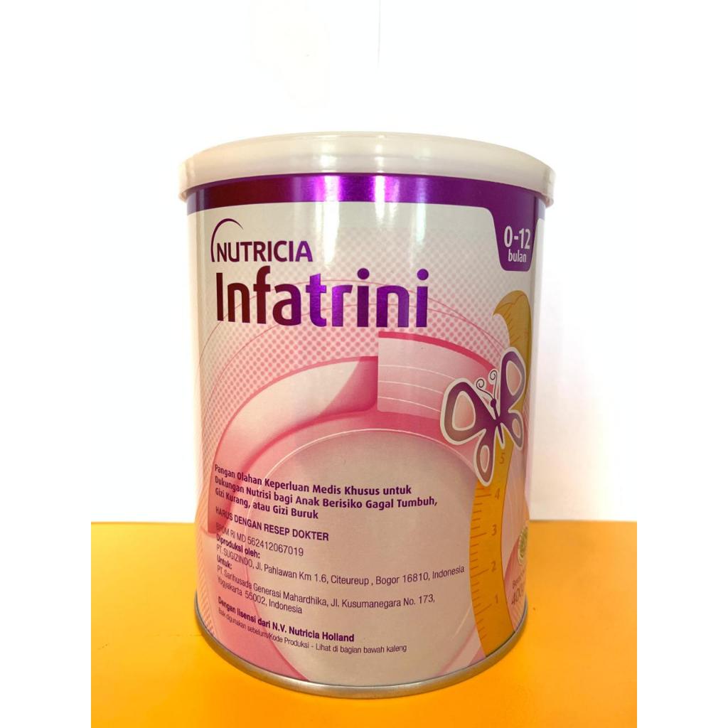 NUTRICIA INFANTRINI 400g Susu formula anak yang memiliki gangguan pertumbuhan