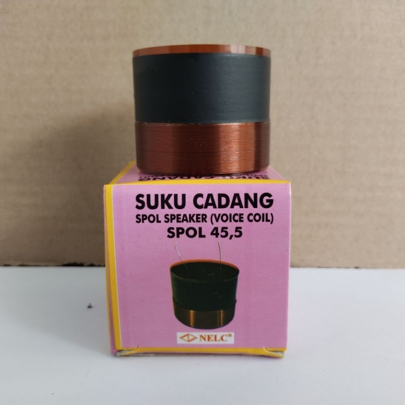 SPUL SPEAKER ACR 1240 45,5 MM RECONE COIL SPOL SPOOL SPEAKER 45,5 MM NELC