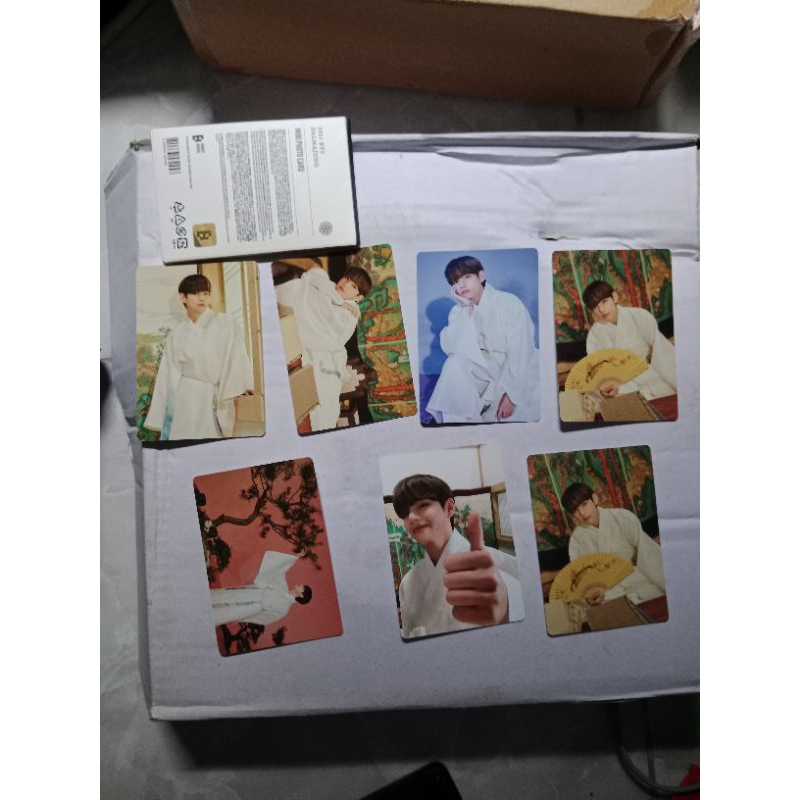 bts taehyung mini photocard dalmajung 2021