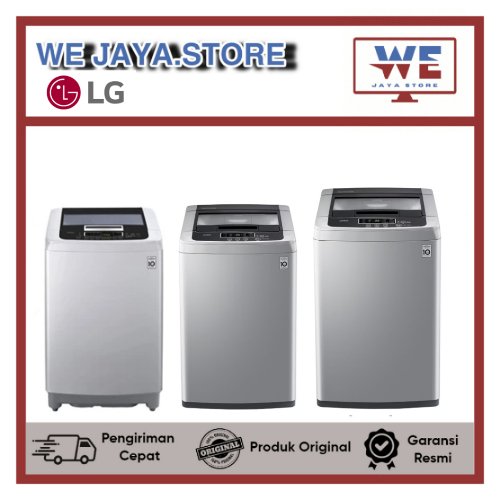 MESIN CUCI LG 1 TABUNG T2107VSPM 7KG / T2175VSPCK 7.5KG / T2108VSPCK 8KG