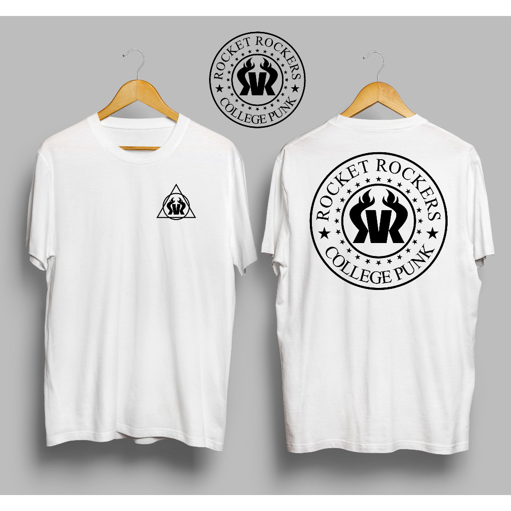 KAOS Distro Pria Rocket Rockers | Kaos Rocket Rockers Baju Musik Band T-shirt Tangan Pendek | Tshirt