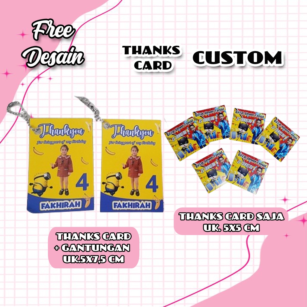 

Thanks Card Ulang Tahun Free Desain