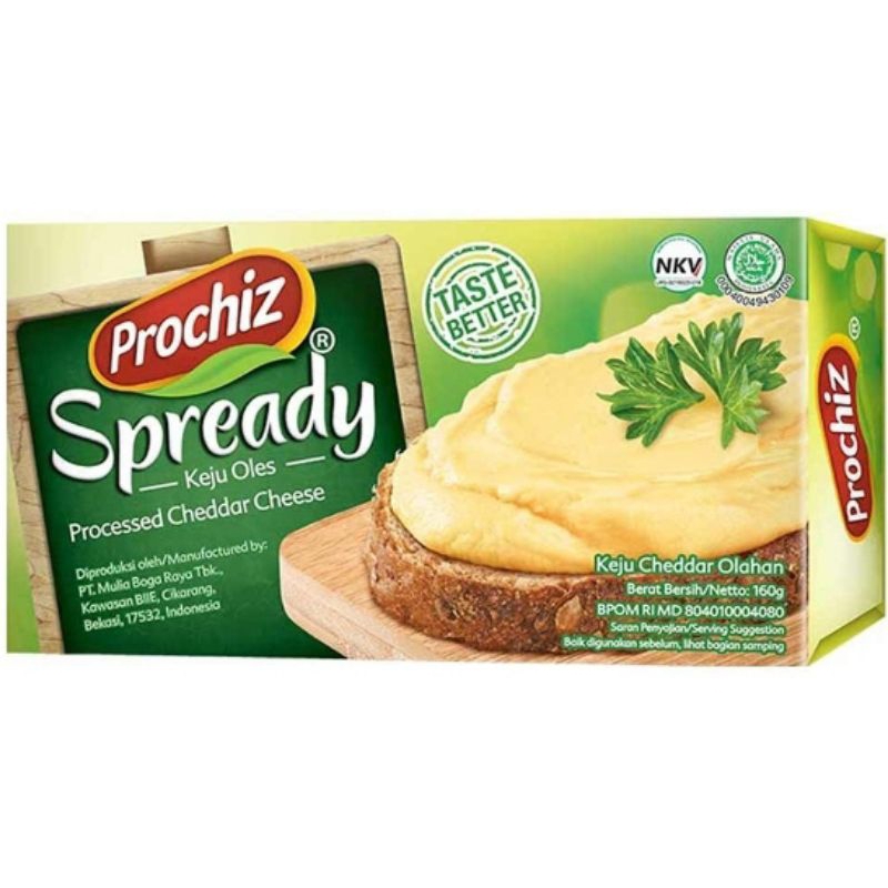 

Pro Chiz Keju Spreadable 160G