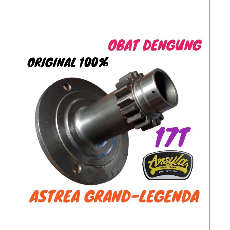 Promo Gear Gigi Primer Kopling 17 T Original Honda Astrea Star Prima Grand Impressa Legenda Supra X