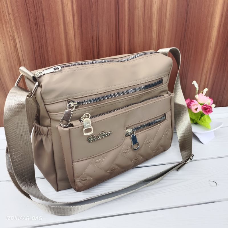 TAS SELEMPANG WANITA ELEGAN TREN ELEGAN KEKINIAN GESPER TOP LAKI LAKI MODIS REMAJA PANJANG KEREN