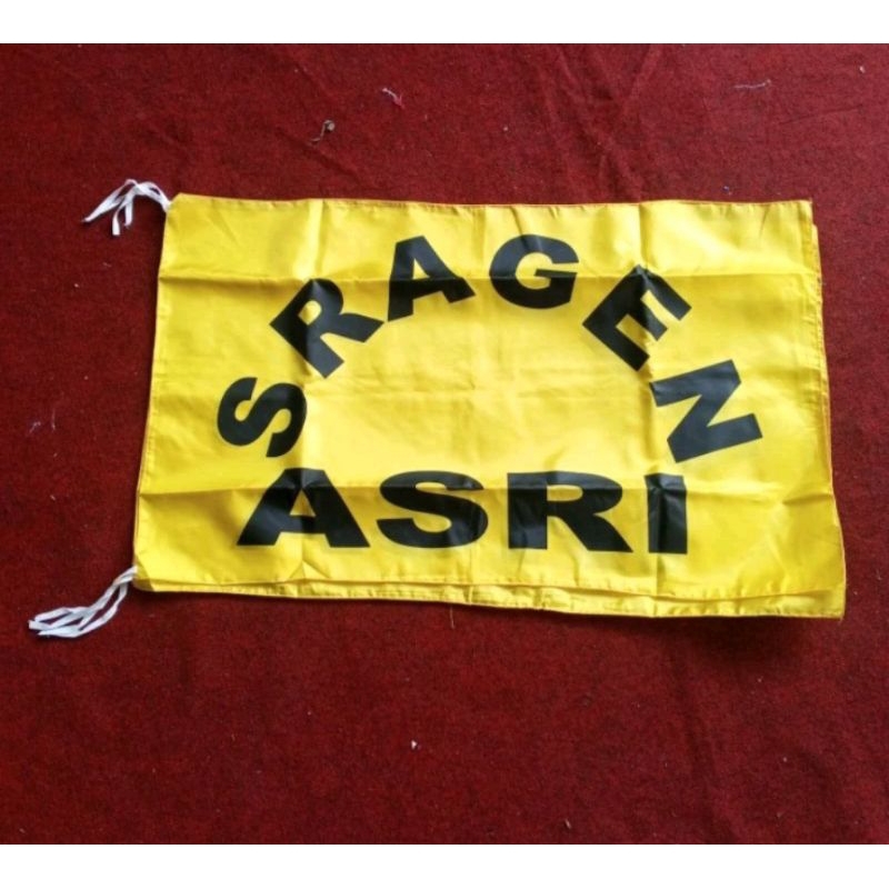 Bendera Sragen Asri Bendera Sragen 20 biji Ukuran 60x90cm