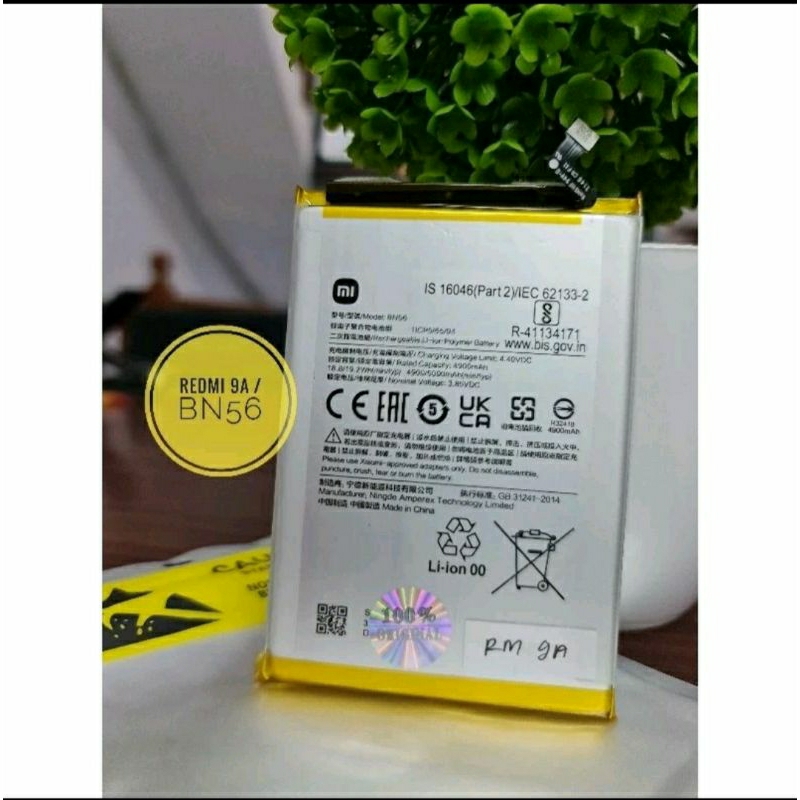 BATERAI BATTERY ORI AAA REDMI 9A / 9C / BN56 / BN-56