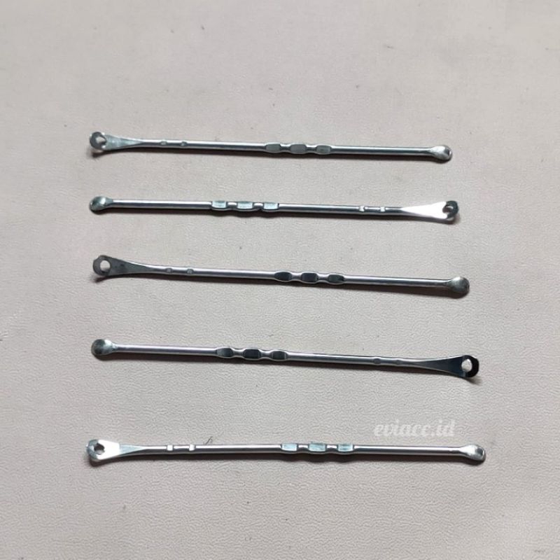 KOREK KUPING STAINLESS BESI / PEMBERSIH TELINGA BESI / ALAT PEMBERSIH TELINGA