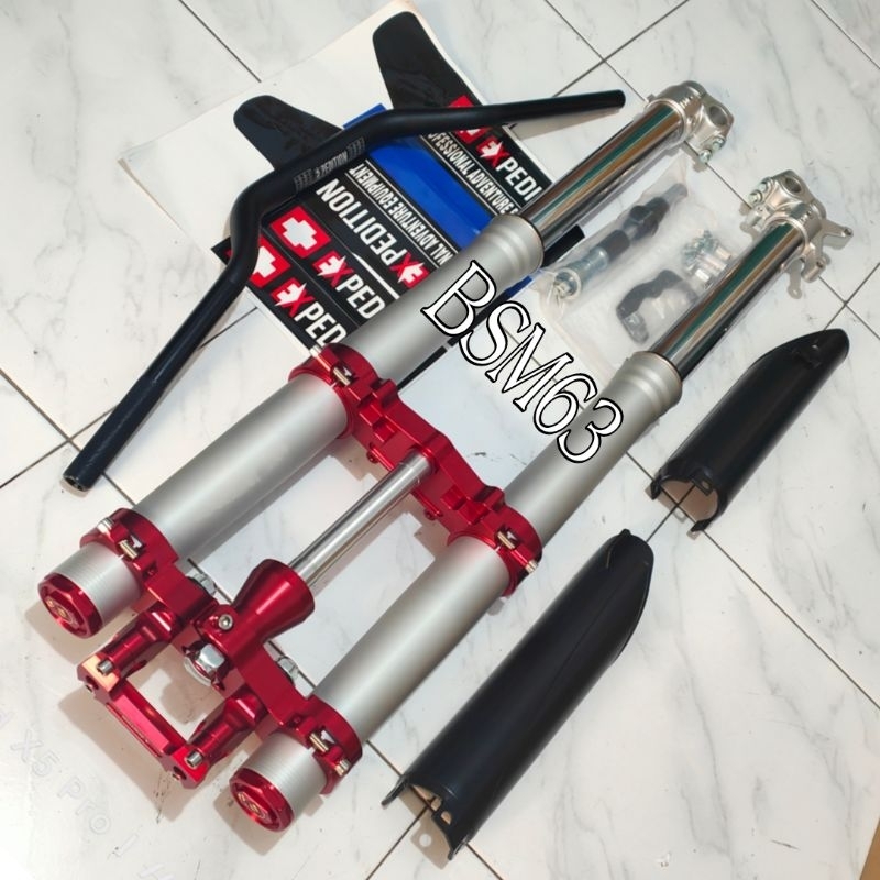 Shock Usd Expedition Real Jump Klx 150 D-Tracker Crf 150 Wr 155 / Up Side Down Expedition Klx150 Wr1