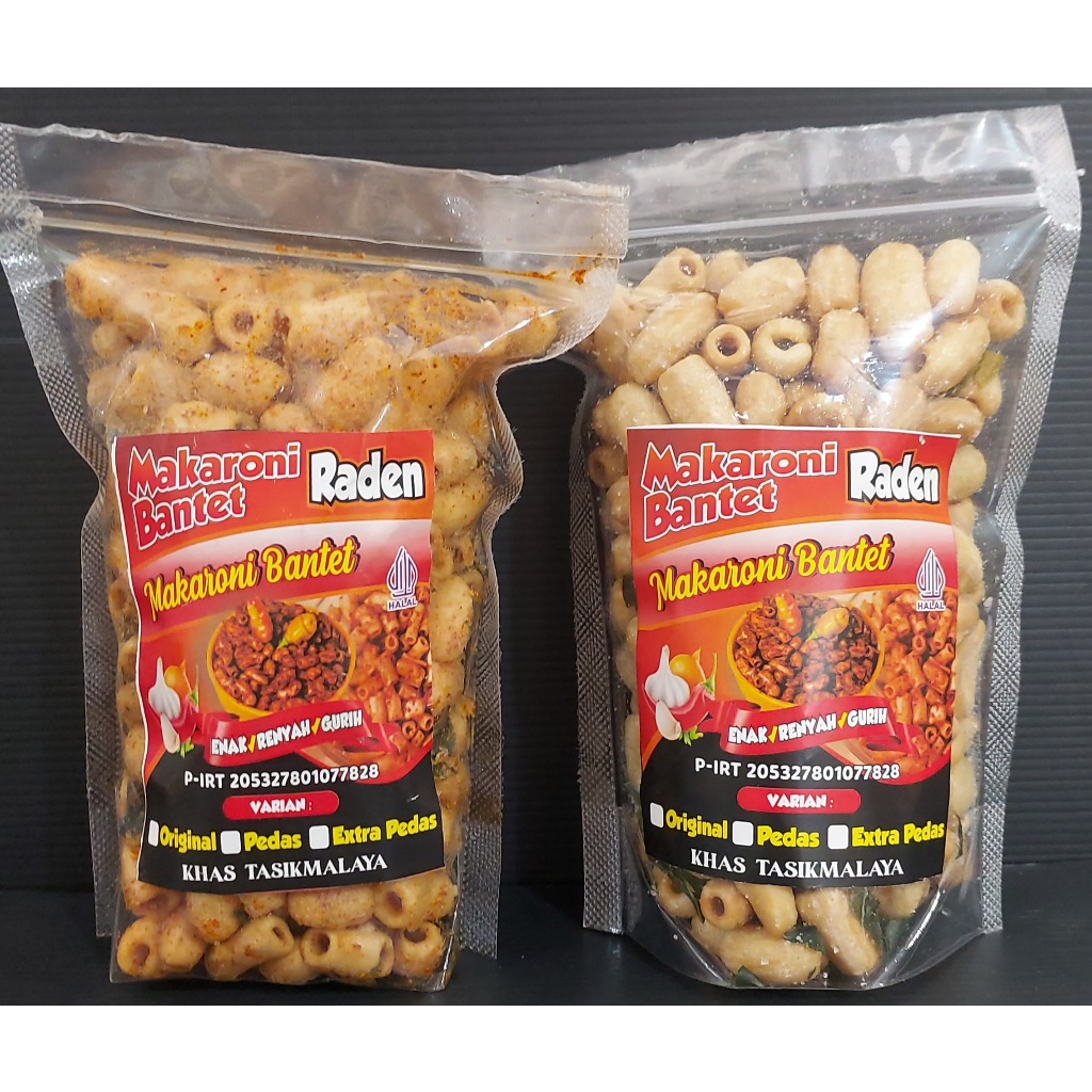 

Makaroni Bantet Raden 160 gram