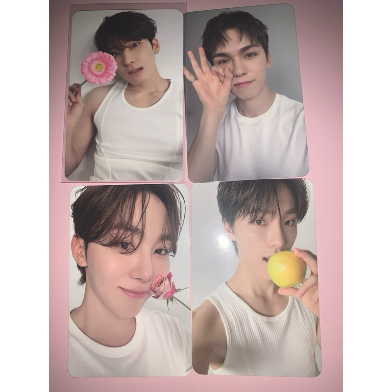 PHOTOCARD DEAR VERSION CARAT WONWOO WONU VERNON SEUNGKWAN DINO SEVENTEEN 17 IS RIGHT HERE MAESTRO