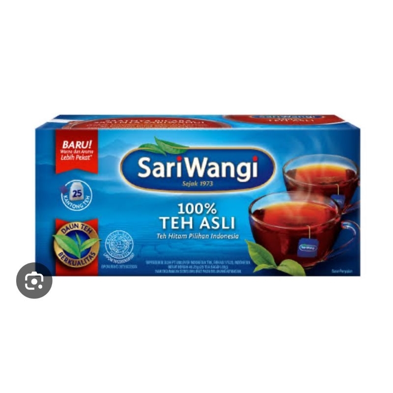 

Sari Wangi Teh Celup Asli 25 TeaBag BOX - Teh Celup - Tea