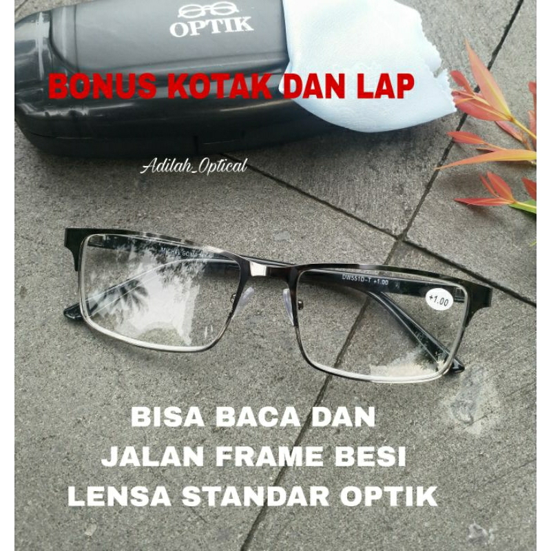 PROMO Kacamata Baca Dan Jalan Progresif 3in1 Kacamata Plus Pria Kacamata baca wanita Terbaru Kacamat