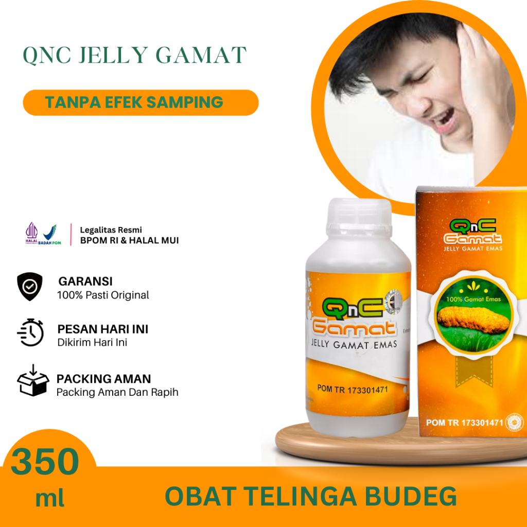 Obat Telinga Budeg, Gendang Telinga Bolong, Pendengaran Kurang Jelas, Telinga Tersumbat, Telinga Tul