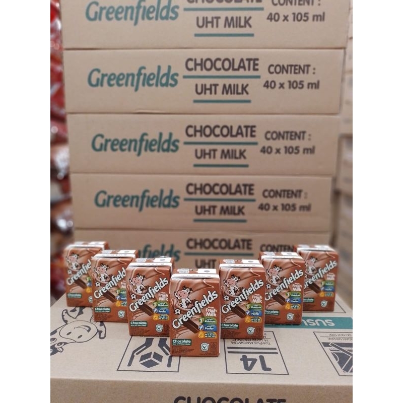 

TERMURAH PROMO Bintara Susu Greenfields UHT Cokelat 105ml x 40 Dus Karton Bekasi