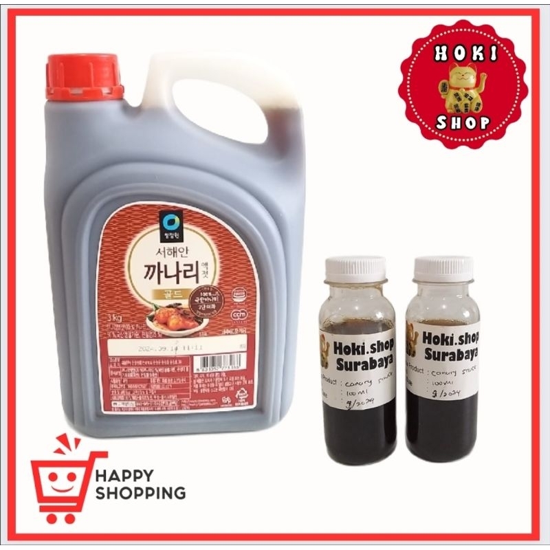 

Daesang Canary Sauce Repack 100ml / Daesang Chung Jung One Canary Sauce / Kecap Ikan Teri Korea