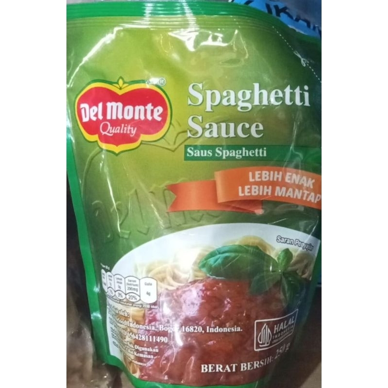 

delmonte spaghetti saos 250g