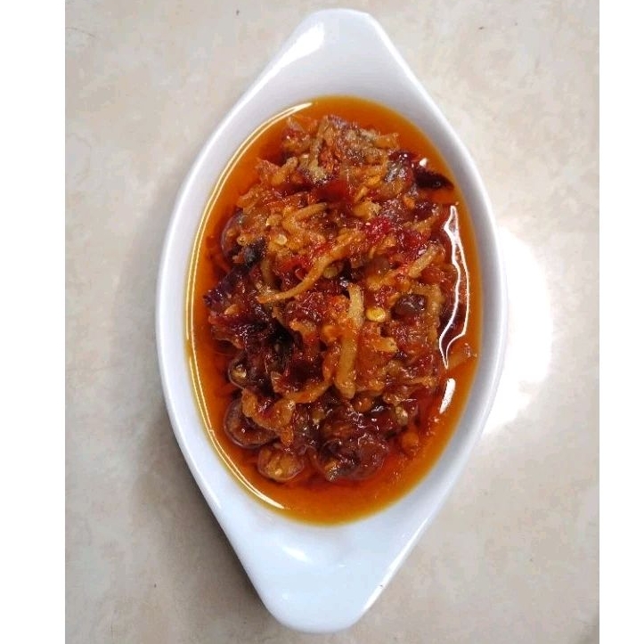 

SAMBAL TERI MEDAN EXTRA HOT//DAPOER MAMA ELL//JAR 150ml