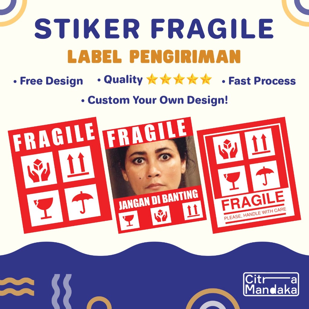 

Stiker Fragile | Stiker Pengiriman OlShop | Stiker Label Pengiriman