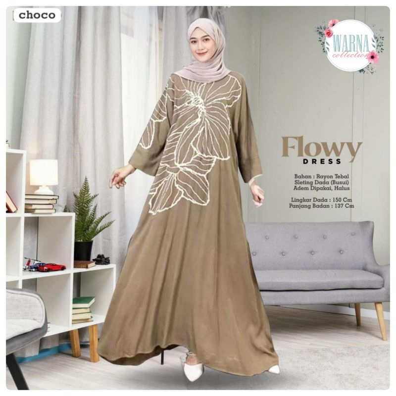 flowy dress by warna collection