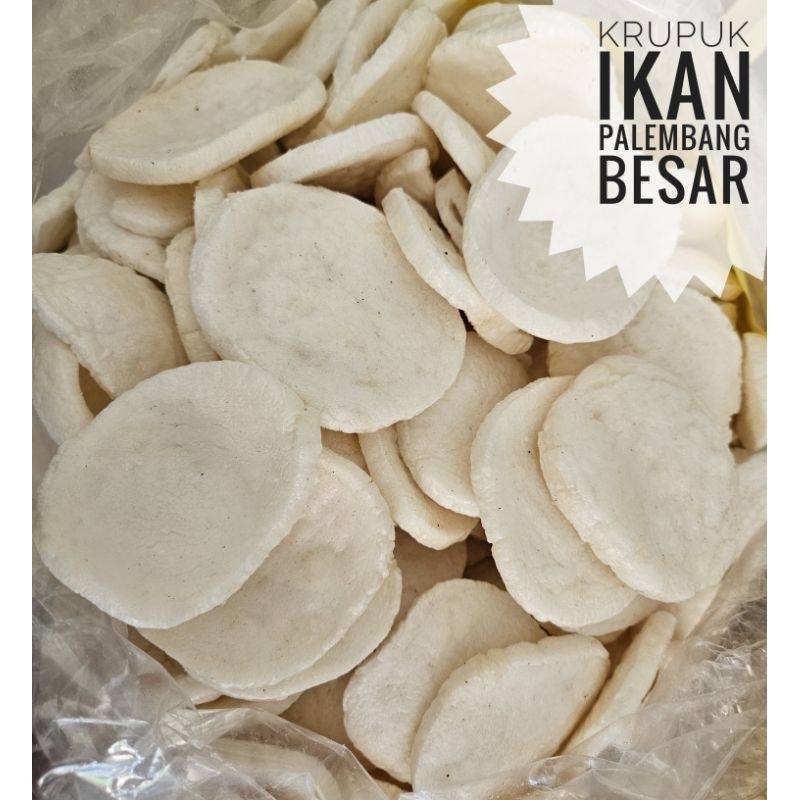 

krupuk ikan / krupuk palembang / krupuk palembang besar