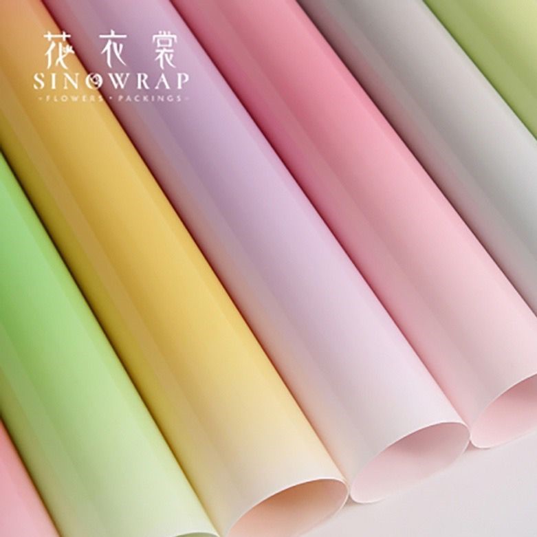 

Cellophane OPP CANDY GRADIENT Florist / Flower Wrapping Paper / Kertas Pembungkus Buket