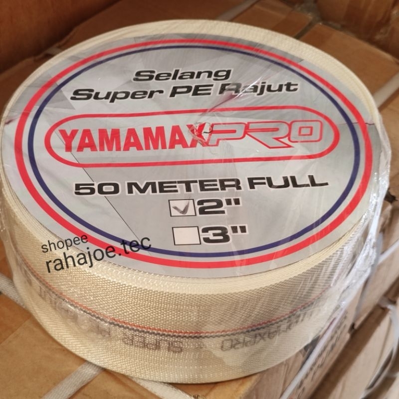 Selang Plastik Rajut Super 2" x 50 Meter Slang Air Irigasi 2 Inch Pemadam Kebakaran