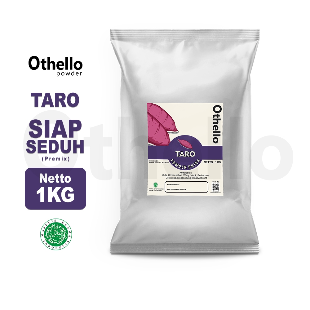 

Othello Powder Drink Bubuk Minuman Rasa Taro 1kg Serbuk Manis Premium Enak Kekikinian