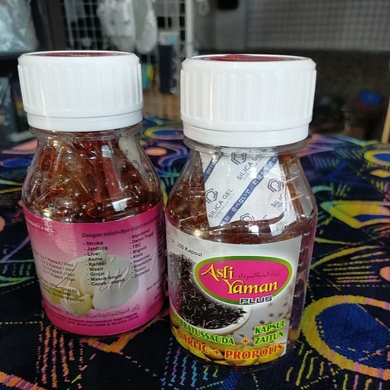 Habbatussauda 4 in 1 Asli Yaman